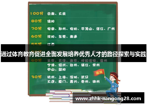 通过体育教育促进全面发展培养优秀人才的路径探索与实践