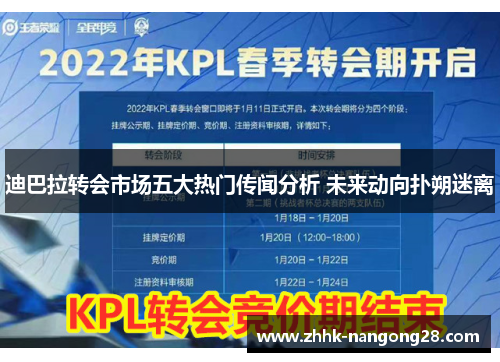 迪巴拉转会市场五大热门传闻分析 未来动向扑朔迷离