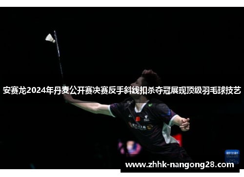 安赛龙2024年丹麦公开赛决赛反手斜线扣杀夺冠展现顶级羽毛球技艺
